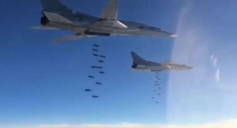 Russia continues to bomb Islamic State terrorists in Syria Russia continues to bomb Islamic State terrorists in Syria