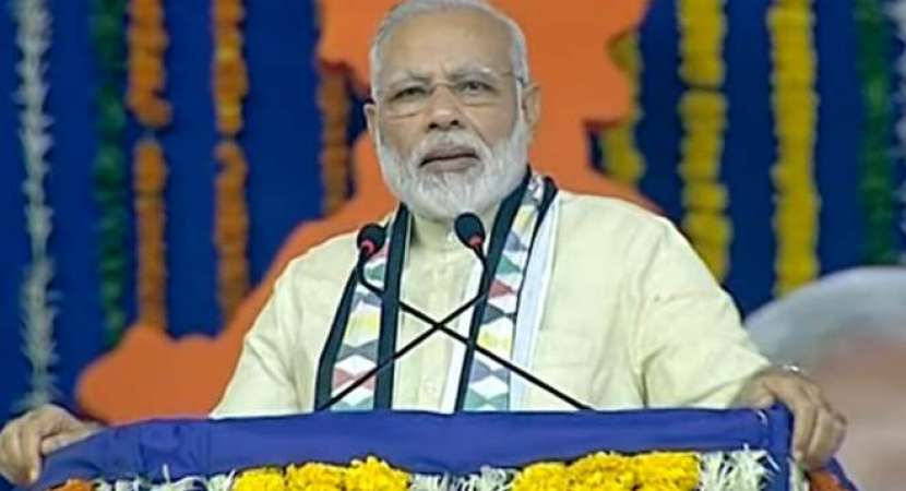 PM Narendra Modi takes dig at Congress' claim on Gujarat win, refers to Cyclone 'Ockhi' that did not come PM Narendra Modi takes dig at Congress' claim on Gujarat win, refers to Cyclone 'Ockhi' that did not come