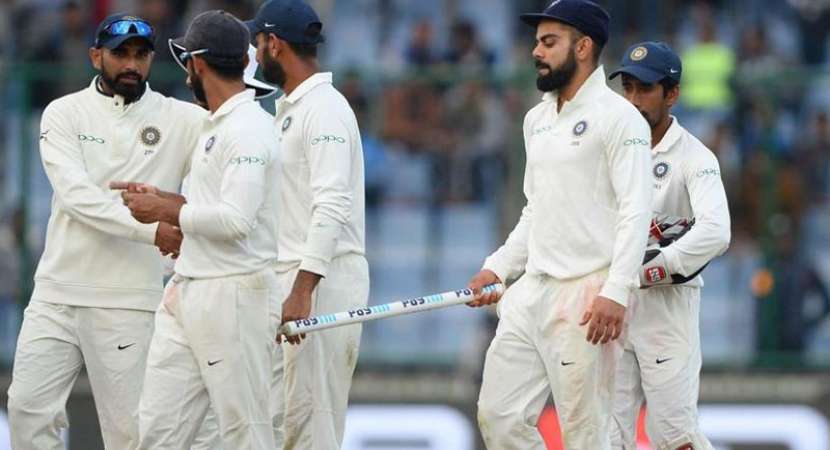 Sri Lanka save Kotla Test with a draw, India win series 1-0 Sri Lanka save Kotla Test with a draw, India win series 1-0
