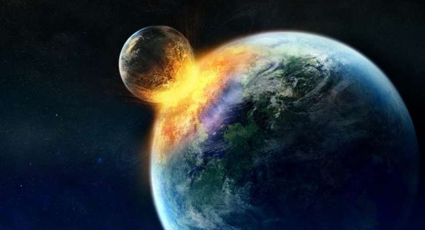 Collision with Moon-sized body brought gold to Earth: Study Collision with Moon-sized body brought gold to Earth: Study