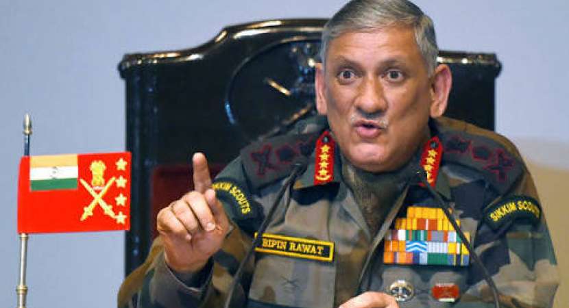 Army chief Bipin Rawat Army chief Bipin Rawat