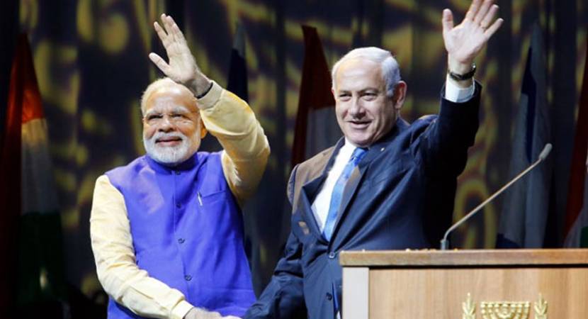 Narendra Modi-Netanyahu roadshow in Gujarat on January 17 Narendra Modi-Netanyahu roadshow in Gujarat on January 17