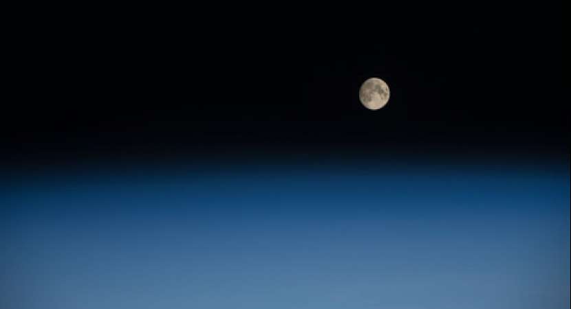 A picture of Moon captured by Nasa A picture of Moon captured by Nasa