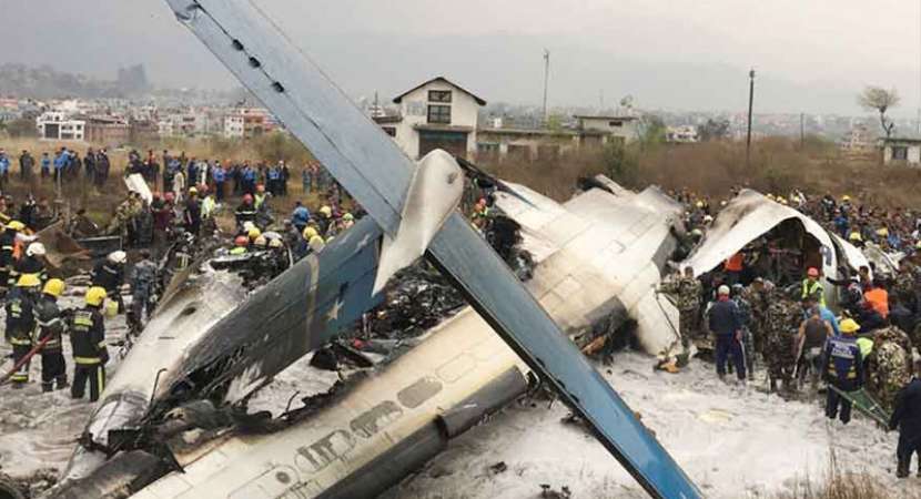 US-Bangla passenger plane crashes in Nepal, many feared dead US-Bangla passenger plane crashes in Nepal, many feared dead