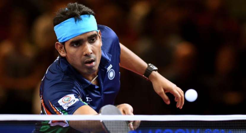 Achanta Sharath Kamal wins gold in 2018 Commonwealth Games Achanta Sharath Kamal wins gold in 2018 Commonwealth Games