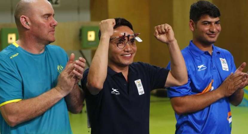 CWG 2018: Jitu Rai clinches gold in 10M air pistol CWG 2018: Jitu Rai clinches gold in 10M air pistol