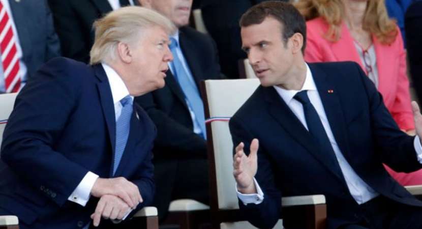 Macron, Trump discuss alleged gas attack in Syria over phone Macron, Trump discuss alleged gas attack in Syria over phone
