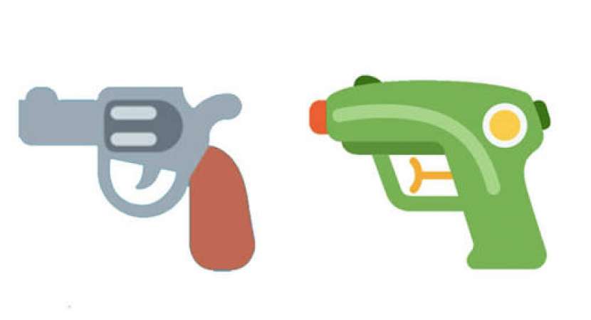 Twitter replaces 'pistol' emoji with 'water gun' Twitter replaces 'pistol' emoji with 'water gun'