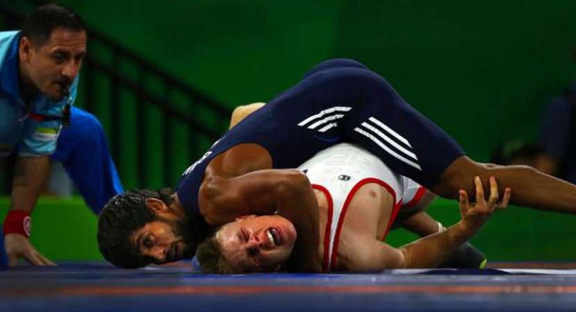 CWG 2018: Wrestler Bajrang wins gold in men 65 kg category CWG 2018: Wrestler Bajrang wins gold in men 65 kg category
