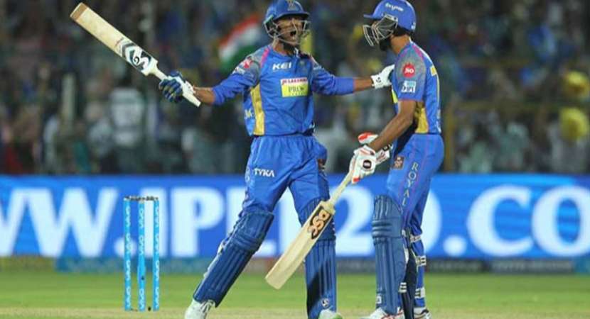 IPL: Rajasthan overcome Mumbai by 3 wickets, jump to 5th spot IPL: Rajasthan overcome Mumbai by 3 wickets, jump to 5th spot