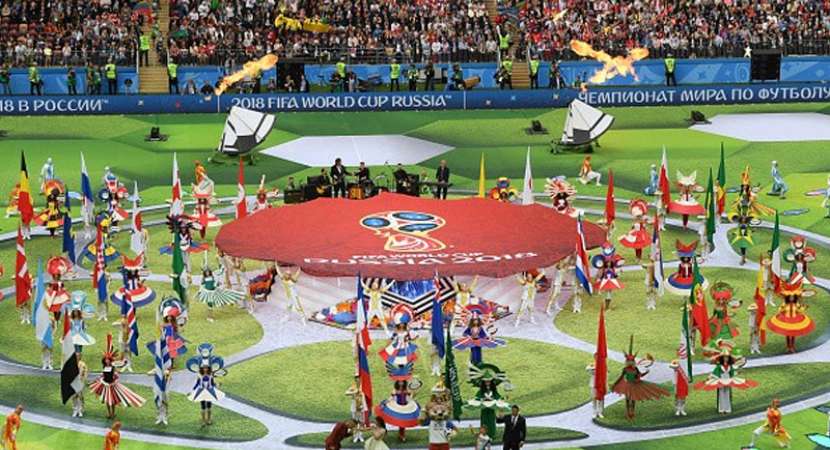 FIFA World Cup starts with colourful ceremony FIFA World Cup starts with colourful ceremony