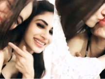Mouni Roy and Sanjeeda Sheikh lip kiss video goes viral