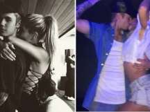 Justin Bieber, Hailey Baldwin kiss away