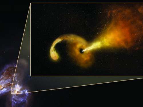 Scientists watch as supermassive black hole rips apart a star