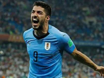 Uruguay striker Luis Suarez Uruguay striker Luis Suarez