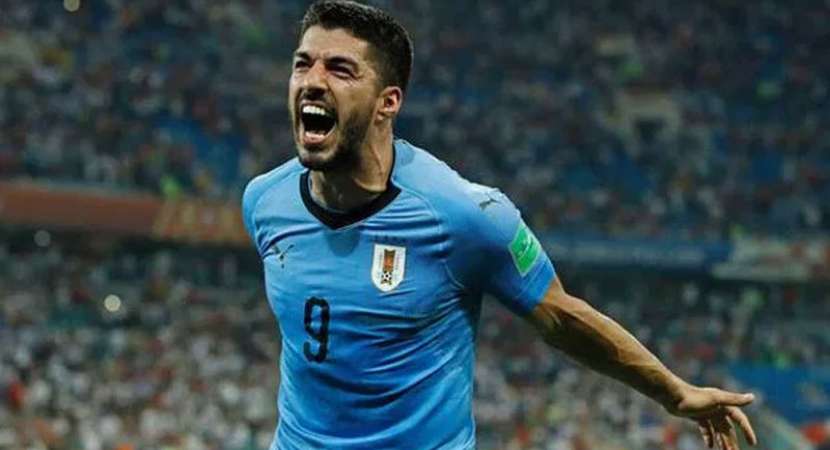 Uruguay striker Luis Suarez Uruguay striker Luis Suarez