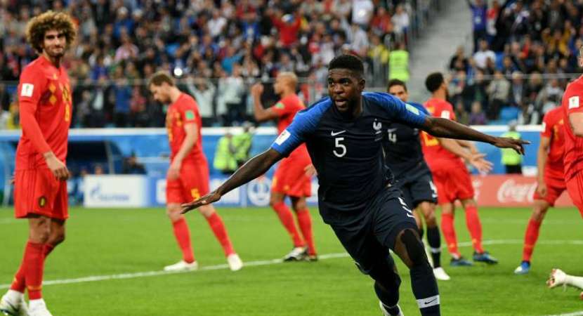 FIFA World Cup: Samuel Umtiti header takes France into final as Belgium fall short FIFA World Cup: Samuel Umtiti header takes France into final as Belgium fall short