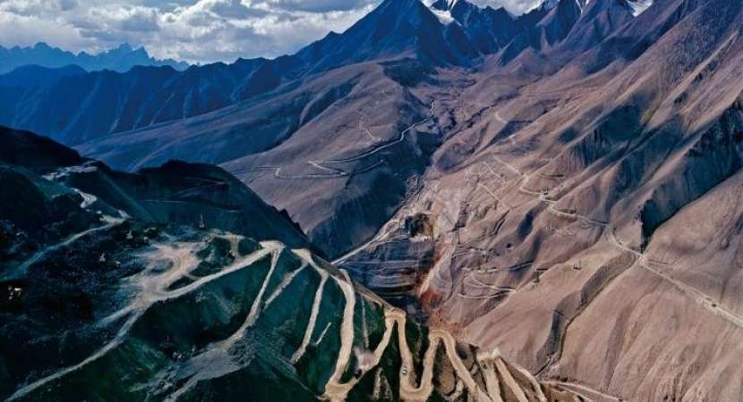 The banded iron formation, located in western China is as old as Cambrian The banded iron formation, located in western China is as old as Cambrian