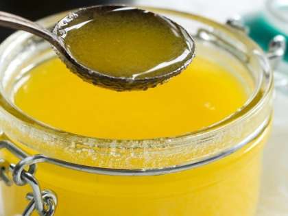 When you cook and fry with ghee it does not break down into free radicals like many other oils. When you cook and fry with ghee it does not break down into free radicals like many other oils.