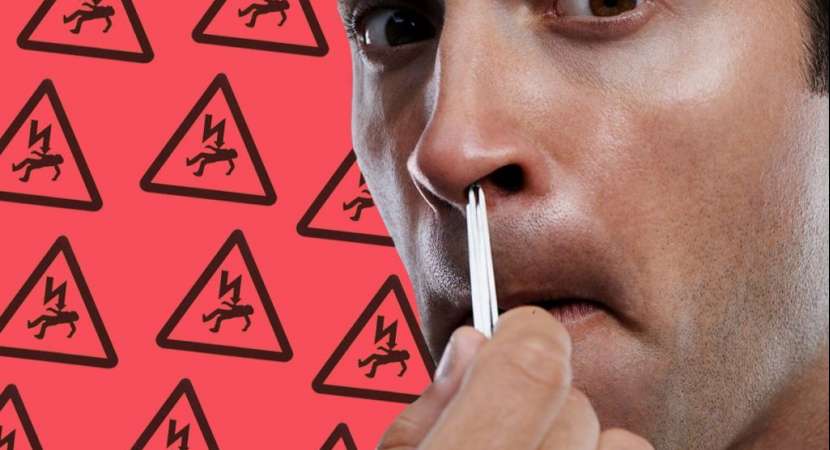 If you pluck your nasal hair, you can cause some serious infection. If you pluck your nasal hair, you can cause some serious infection.