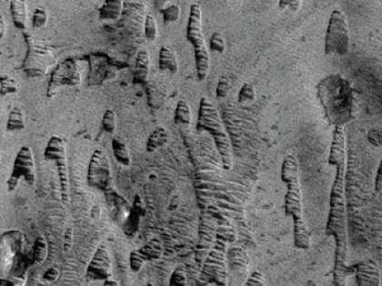 Scientists now feel that the ancient formations on Mars may lead to life of microbes Scientists now feel that the ancient formations on Mars may lead to life of microbes