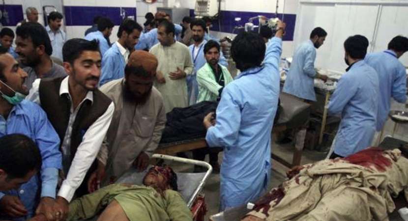 Over 128 killed in Pakistan suicide bombing, IS stakes claim Over 128 killed in Pakistan suicide bombing, IS stakes claim