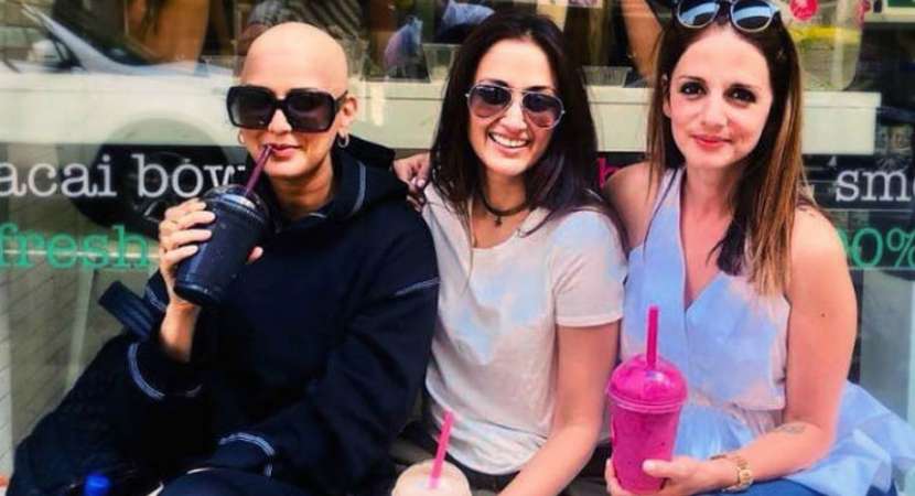 Sonali Bendre's latest picture Sonali Bendre's latest picture