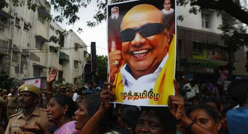 Karunanidhi: A colossus in Dravidian politics Karunanidhi: A colossus in Dravidian politics