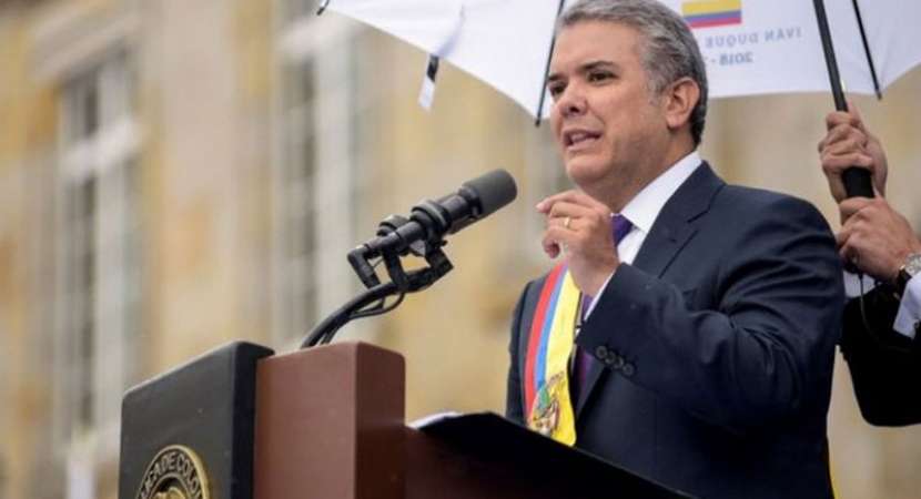 Ivan Duque sworn in as Colombian President Ivan Duque sworn in as Colombian President
