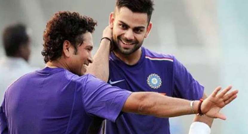 Sachin Tendulkar advises Virat Kohli to stay hungry Sachin Tendulkar advises Virat Kohli to stay hungry