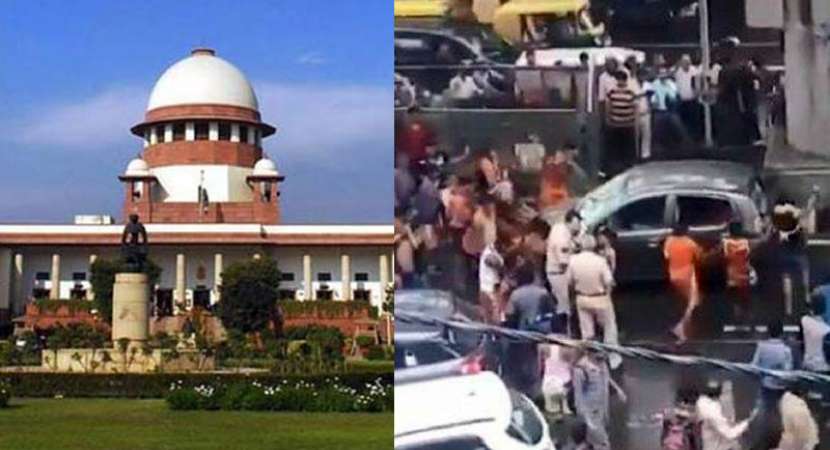 SC expresses concern over vandalism by Kanwarias, protest groups SC expresses concern over vandalism by Kanwarias, protest groups