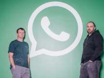 Brian Acton and John Kim, both former employees of Yahoo, developed the WhatsApp application in 2009