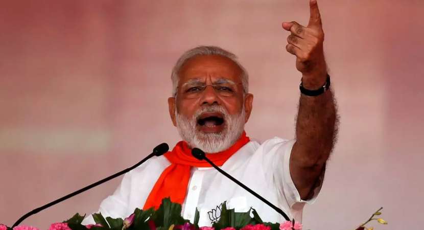 2019 Lok Sabha Election: PM Modi blows the bugle with 'Ajey Bharat Atal BJP' slogan 2019 Lok Sabha Election: PM Modi blows the bugle with 'Ajey Bharat Atal BJP' slogan