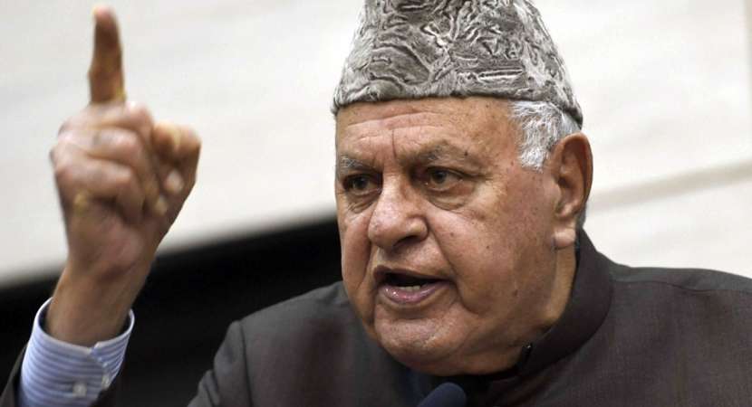 BJP slams Farooq Abdullah over threats to boycott Lok Sabha Polls BJP slams Farooq Abdullah over threats to boycott Lok Sabha Polls