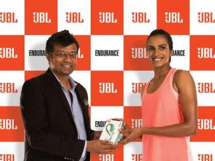 Olympics medalist and Indian Badminton Champion, PV Sindhu, is the brand ambassador of the JBL Endurance earphones Olympics medalist and Indian Badminton Champion, PV Sindhu, is the brand ambassador of the JBL Endurance earphones