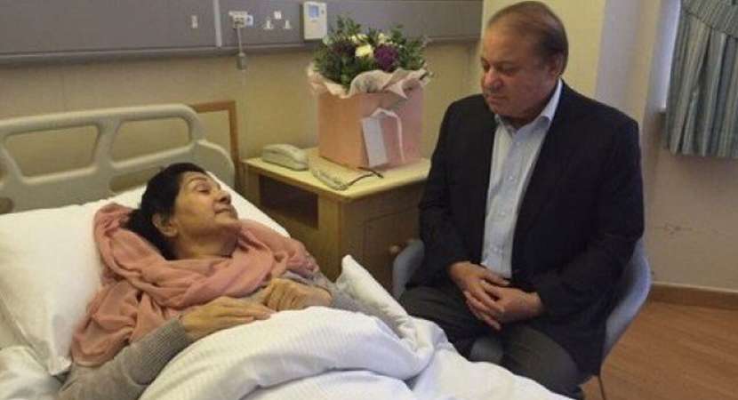 Nawaz Sharif's ailing wife Kulsoom Nawaz dies in London Nawaz Sharif's ailing wife Kulsoom Nawaz dies in London