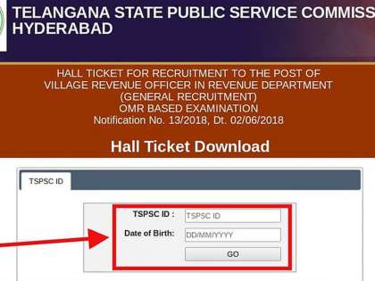 Telangana State Public Service Commission VRO hall ticket released: Details inside Telangana State Public Service Commission VRO hall ticket released: Details inside