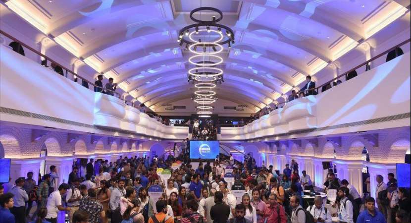 The world's biggest Samsung store in Bengaluru covers an area of roughly 33,000 square foot The world's biggest Samsung store in Bengaluru covers an area of roughly 33,000 square foot