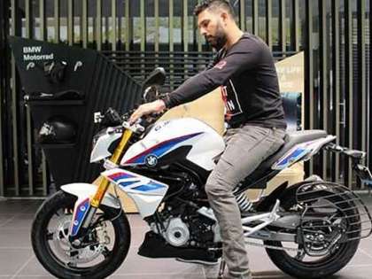BMW G310R: Yuvraj Singh gets his new ride partner BMW G310R: Yuvraj Singh gets his new ride partner