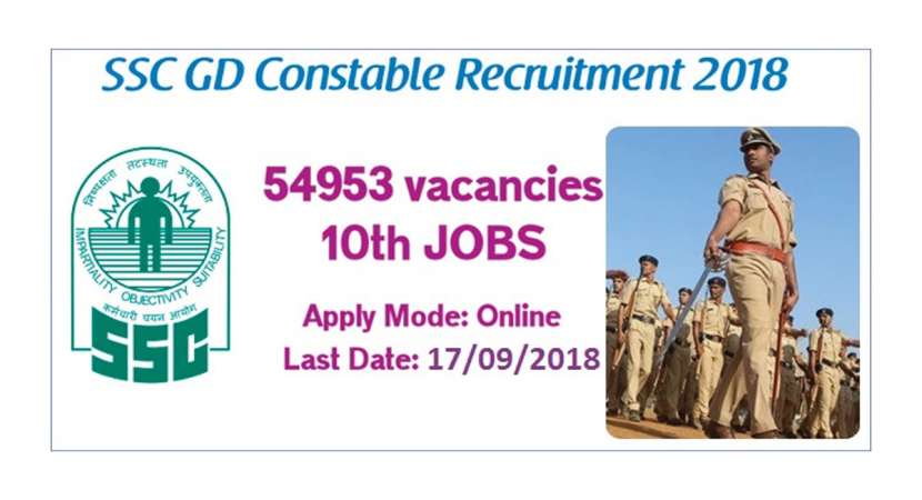 SSC Recruitment 2018: Check application last date for constable post SSC Recruitment 2018: Check application last date for constable post