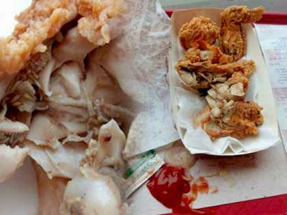 Trouble for KFC as Mumbai man claims live maggots in chicken wings Trouble for KFC as Mumbai man claims live maggots in chicken wings