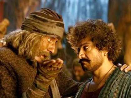 Amitabh Bachchan and Aamir Khan in a still from Thugs of Hindostan Amitabh Bachchan and Aamir Khan in a still from Thugs of Hindostan