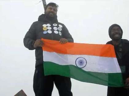 Mountaineer Satyarup Siddhanta on Mt Giluwe in Papua New Guinea (Image Courtesy: Manoj Sharma) Mountaineer Satyarup Siddhanta on Mt Giluwe in Papua New Guinea (Image Courtesy: Manoj Sharma)