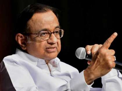 Former finance minister P Chidambaram Former finance minister P Chidambaram