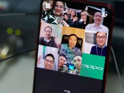 Engineers from six OPPO R&D institutes worldwide participated in the video calling Engineers from six OPPO R&D institutes worldwide participated in the video calling