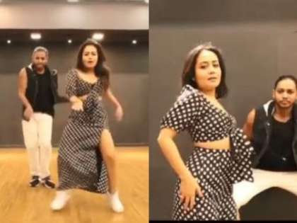 Neha Kakkar's dance on Aankh Marey breaks internet Neha Kakkar's dance on Aankh Marey breaks internet