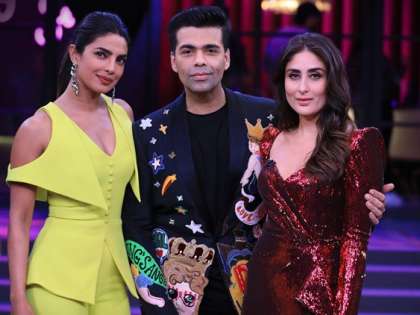 Koffee with Karan 6 grand finale with Kareena Kapoor Khan and Priyanka Chopra Koffee with Karan 6 grand finale with Kareena Kapoor Khan and Priyanka Chopra
