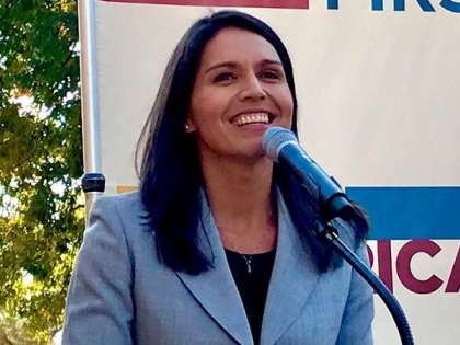 Tulsi Gabbard, first Hindu, to fight Donald Trump in 2020 elections for US President post Tulsi Gabbard, first Hindu, to fight Donald Trump in 2020 elections for US President post