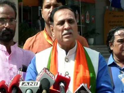 Gujarat CM Vijay Rupani Gujarat CM Vijay Rupani