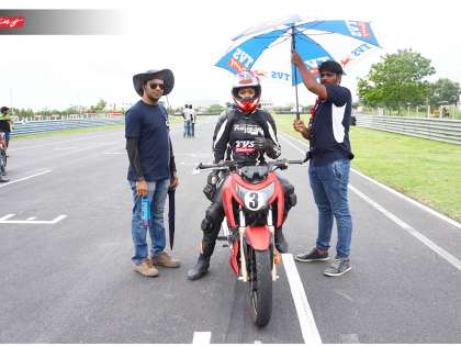 TVS One Make Championship is a golden opportunity for lady riders TVS One Make Championship is a golden opportunity for lady riders